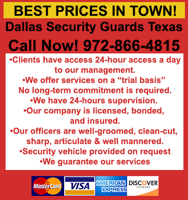 Security Guards in Midlothian / Security Guards Midlothian Texas / Dallas Security Guards Texas