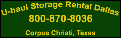 corpus christi storage u-haul rental