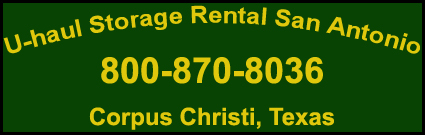 U-haul Storage Rental San Antonio Texas